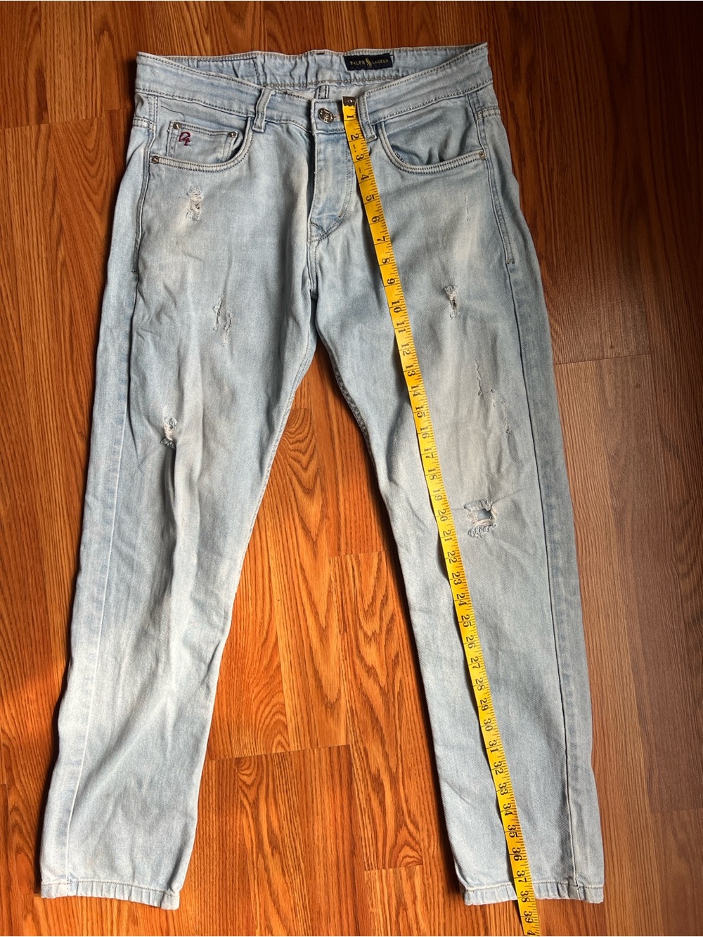 Vintage Ralph Lauren Light Blue Straight Jeans